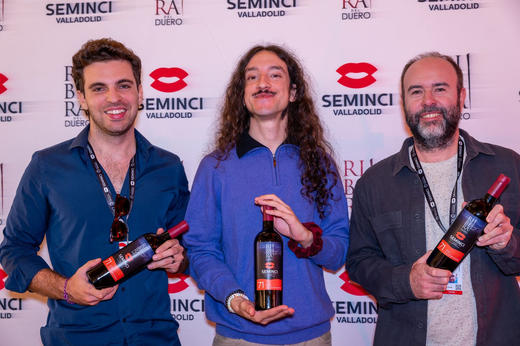Equipo de Camila en el estreno en SEMINCI 2026